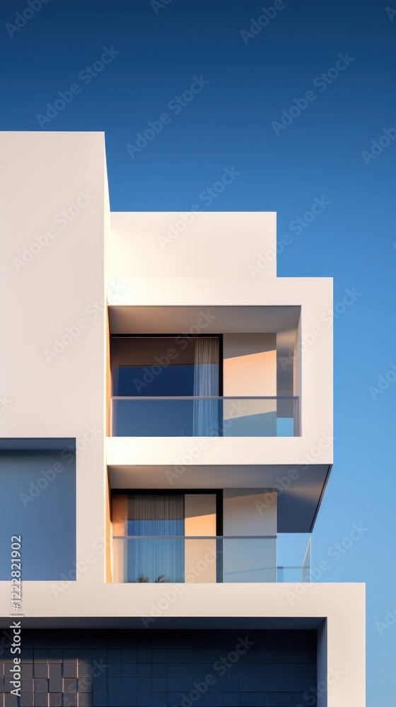 Architecture building facade house. Architecture building facade house.