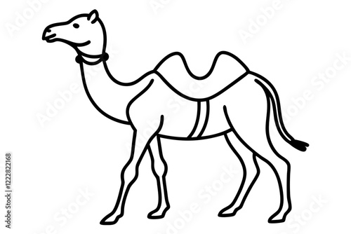 Minimalist Camel Vector