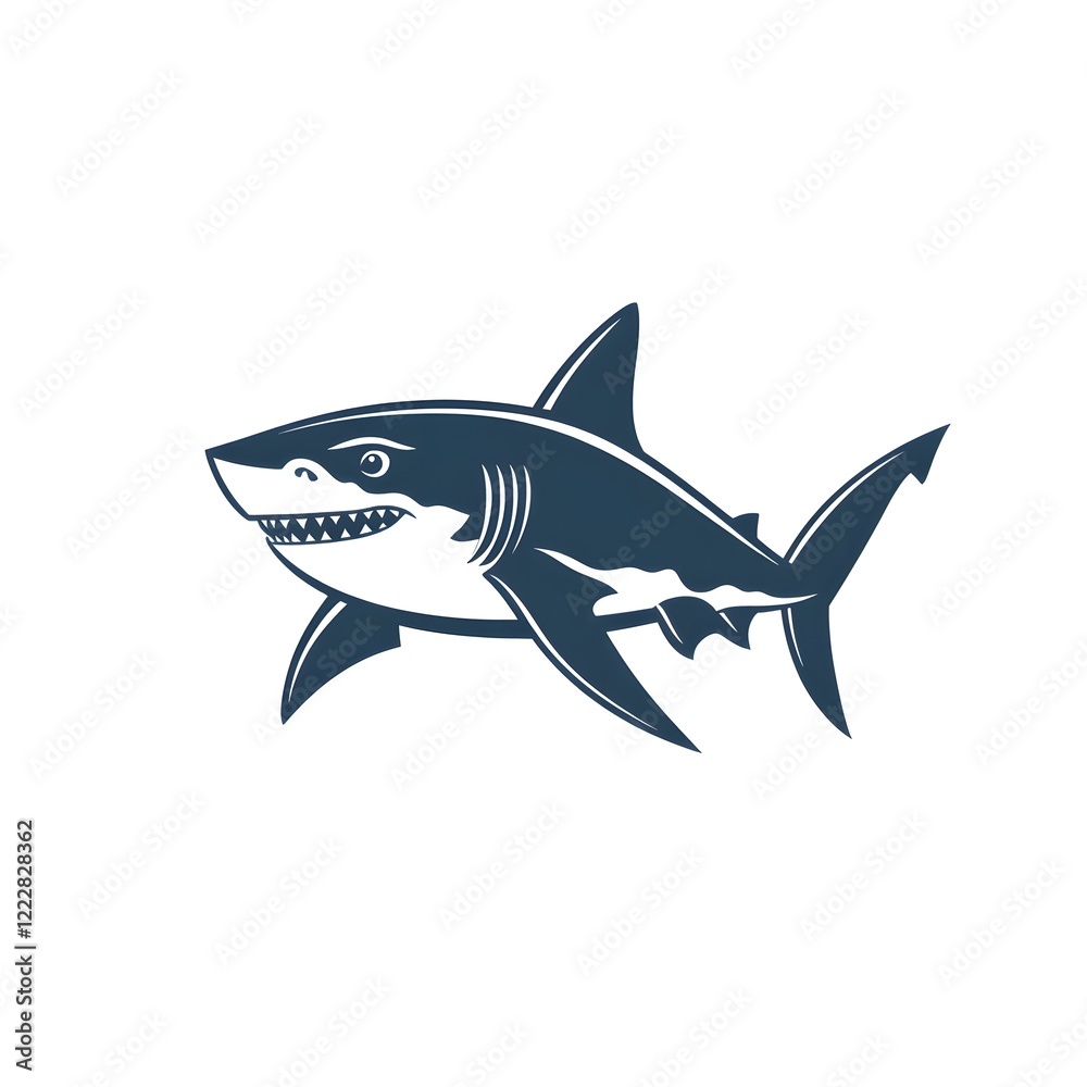 Fototapeta premium great white shark
