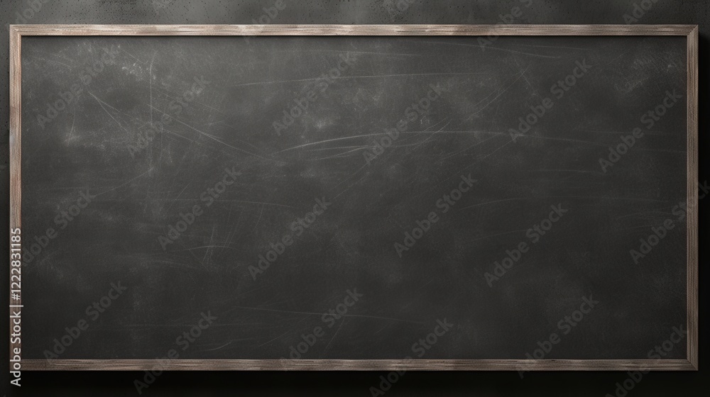 Empty Gray Chalkboard Background for Educational Use in a Classroom or School Setting Ideal for Presentations and Creative Projects Empty Gray Chalkboard Background for Educational Use in a Classroom or School Setting Ideal for Presentations and Creative Projects