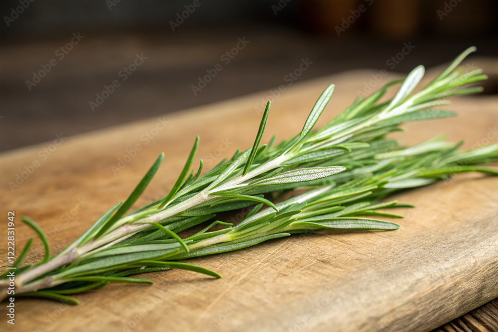 A single sprig of lemongrass A single sprig of lemongrass