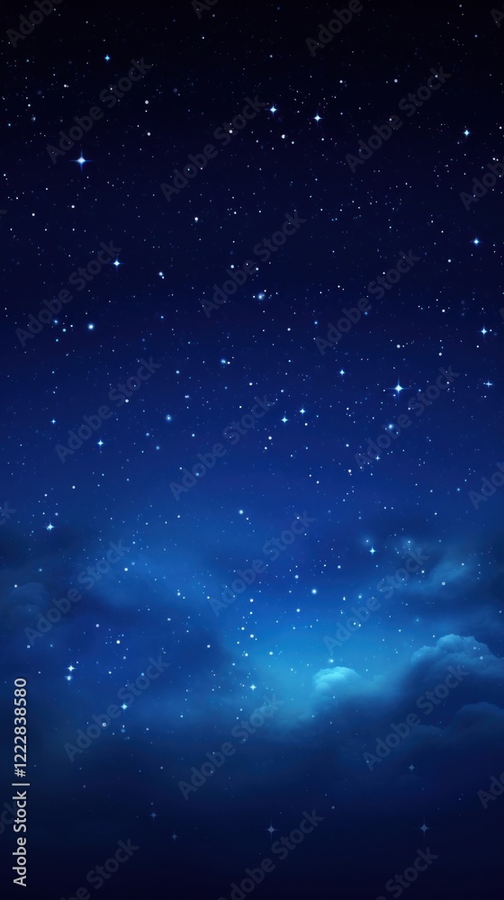Fototapeta premium Night sky with stars background nature backgrounds outdoors.