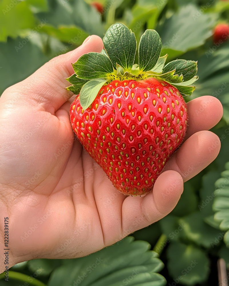 Obraz premium Strawberry are a healthy food. And it is a useful.