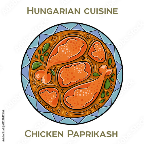 Chicken paprikash is a traditional Hungarian dish featuring tender chicken simmered in a rich, creamy paprika-infused sauce, often served with dumplings or pasta.