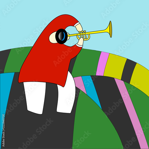 Jazz, Music, Trumpet, JazzTrumpeter, MusicalPoster, JazzMusicians.