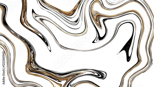 Organic Harmony Abstract Marble Motif with Unique Stone Veins, Creating an Elegant and Sophisticated Background That Evokes a Timeless Sense of Luxury and Refinement.