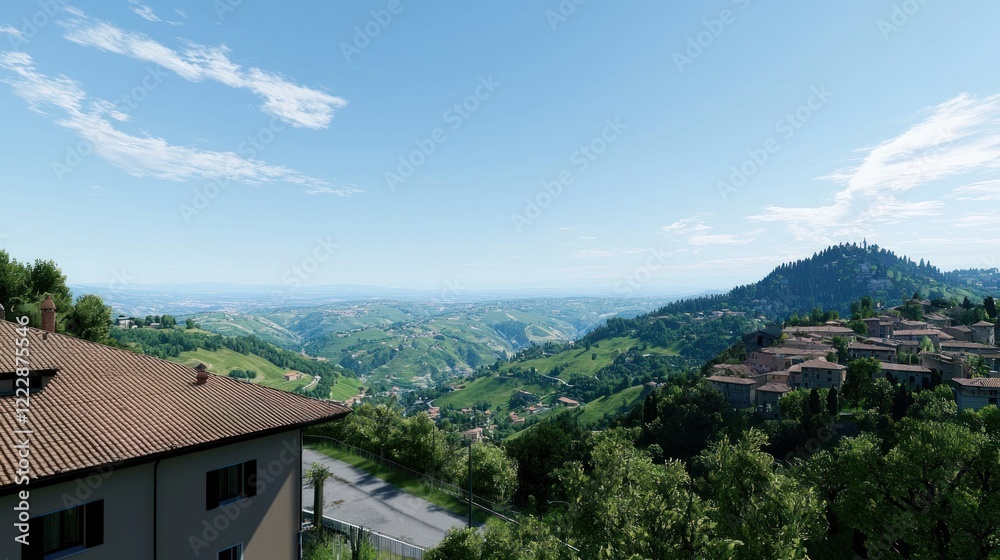 Tuscan Hills Panorama Tuscan Hills Panorama