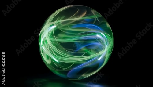 Glowing Energy Sphere