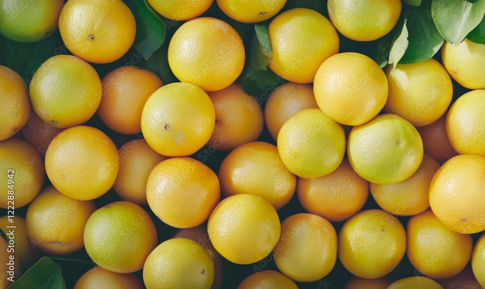Many fresh ripe grapefruits top view background Many fresh ripe grapefruits top view background