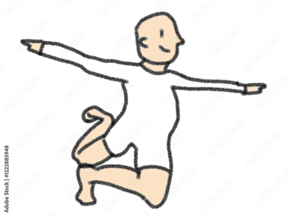 Fototapeta premium yoga, stretch, silhouette of a person yoga pose, illustration, cartoon, animal, drawing, sketch, black, silhouette, design, outline, people, fitness, head, symbol, woman