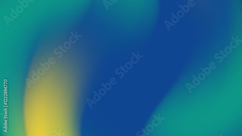 Abstract Blue and Yellow Gradient Background