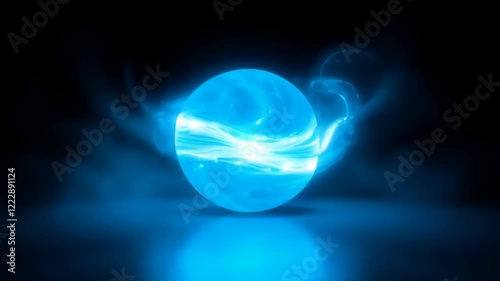 Cosmic Blue Energy Sphere