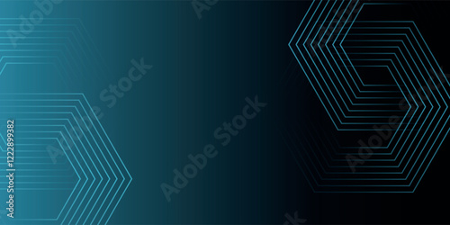Modern abstract blue background. Vibrant gradient square shapes. Minimalist geometric design. Simple elements.
