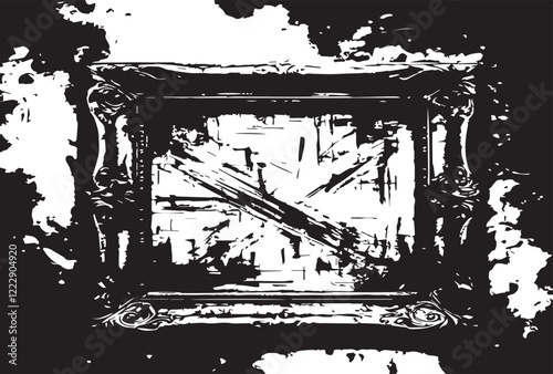Grunge Galaxy, Aged Horizons Layers of History in a Textured World.
