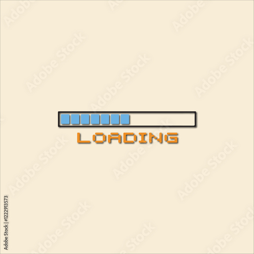 loading icon image artwork handmade illustration