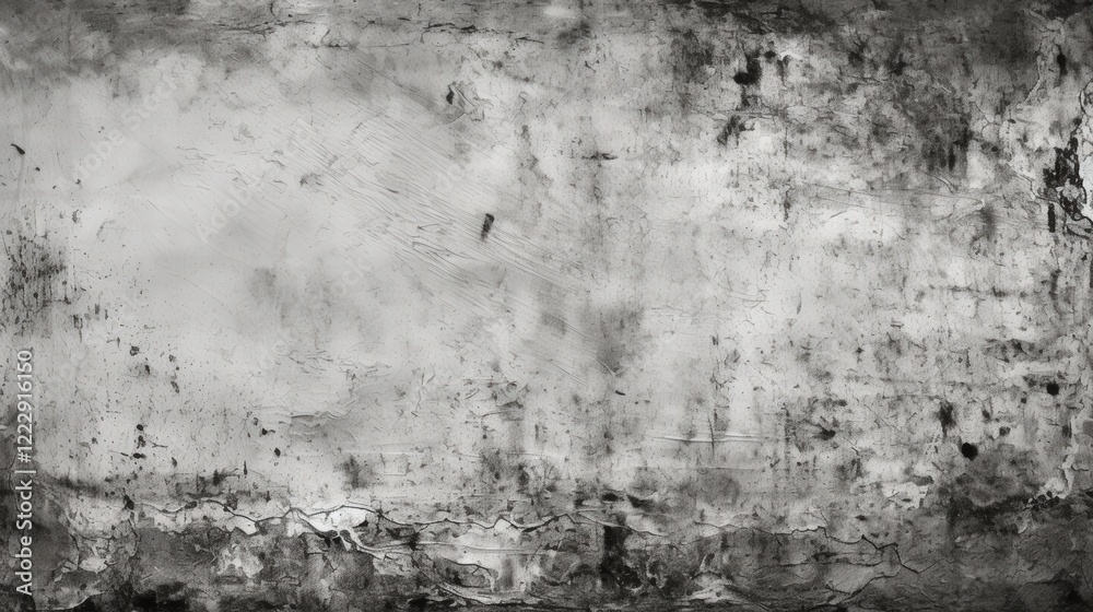 Fototapeta premium Distressed Overlay Texture of Rusted and Peeled Metal Surface with Grunge Effect and Abstract Artistic Presentation