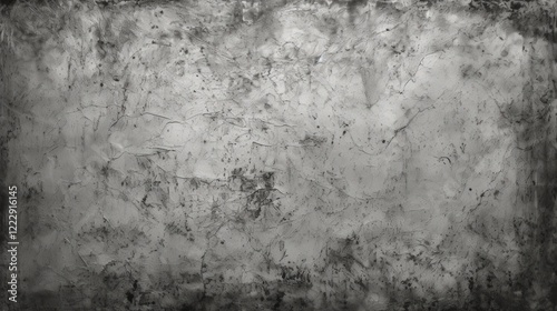 Distressed Overlay Texture of Rusted and Peeled Metal Surfaces Providing an Aesthetic for Grungy Backgrounds and Artistic Designs