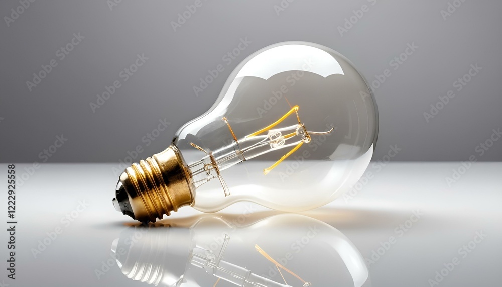 light bulb on white background light bulb on white background