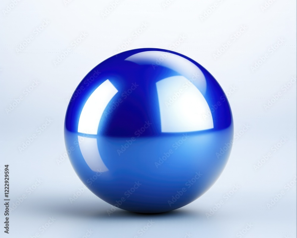 Blue Bowling Ball Isolated Closeup. Full View of Bowling Game Equipment for Leisure and Lifestyle Activities Blue Bowling Ball Isolated Closeup. Full View of Bowling Game Equipment for Leisure and Lifestyle Activities