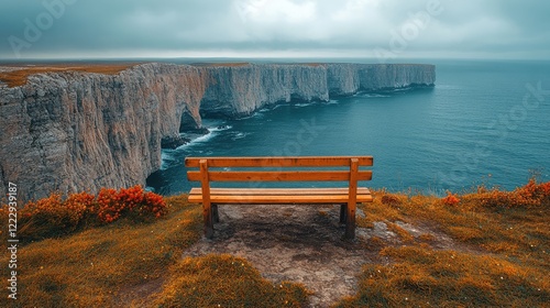 Beautiful coastline landscape