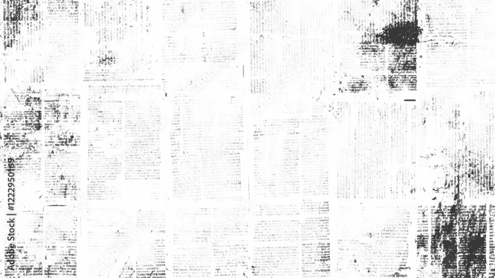 custom made wallpaper toronto digitalNewspaper Grunge black and white. Newspaper paper grunge vintage old aged texture background. Newspaper with old grunge vintage unreadable paper texture background. 