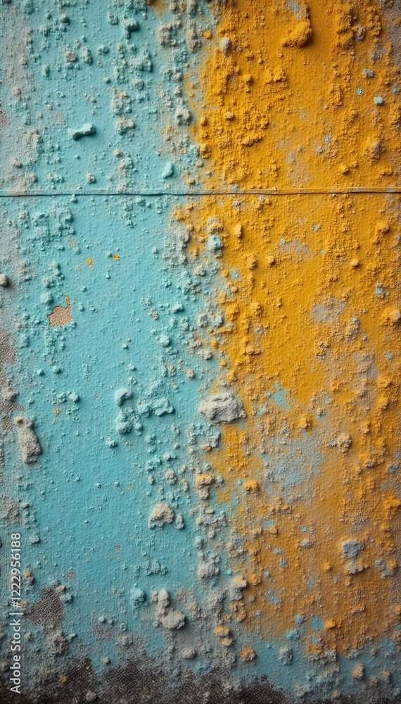 acid washed concrete wall with visible stains, acid wash, texture, uneven tone