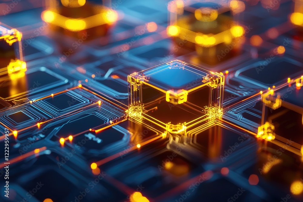 Blockchain network visualization with digital nodes and connections, neutral background, highlighting decentralization Blockchain network visualization with digital nodes and connections, neutral background, highlighting decentralization