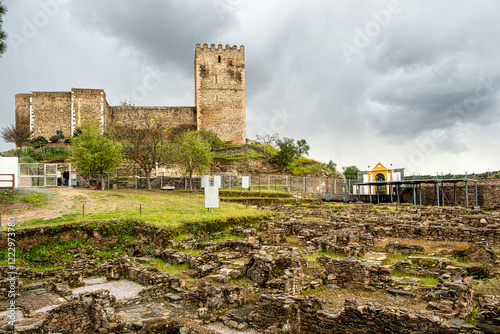 Mertola Castle in Alentejo, Portugal was one of the most impregnable fortresses in the Occidental Iberia.