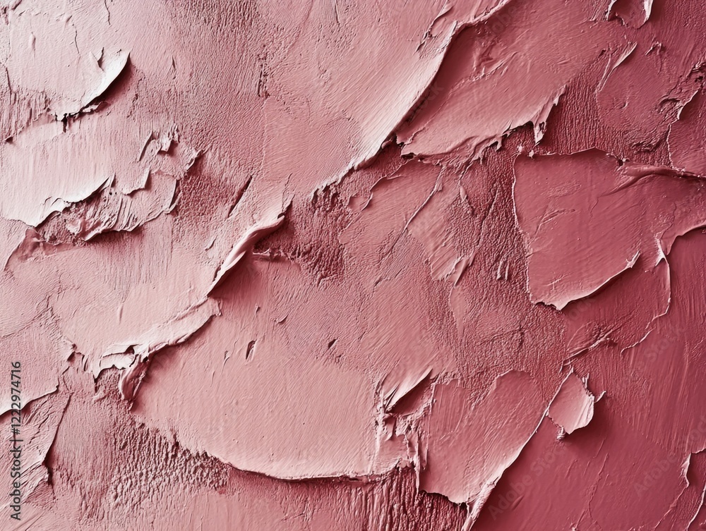 Fototapeta premium Red paint on wall