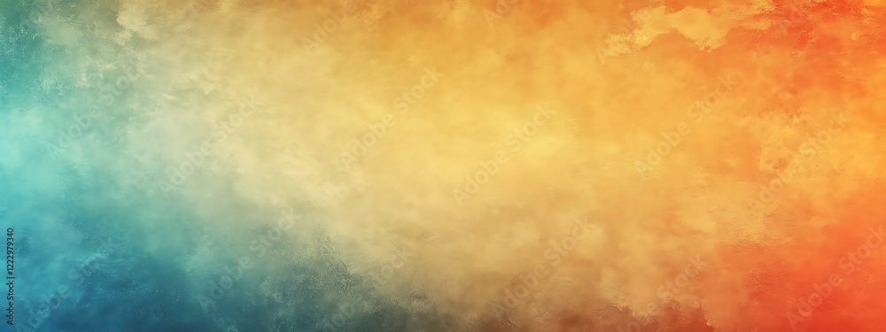 Obraz premium Abstract Background with Orange and Green Gradient Texture