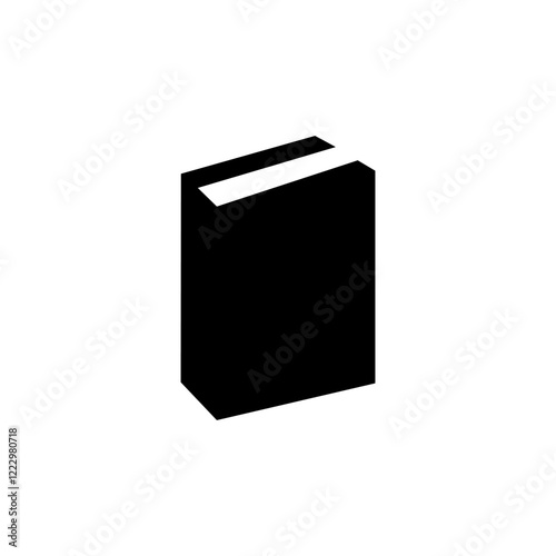 book icon simple design, book illustration