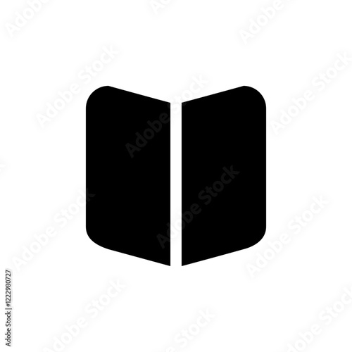 book icon simple design, book illustration