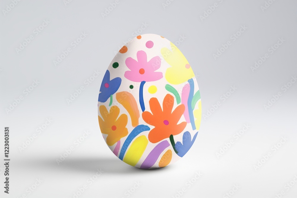 Painted Easter egg Painted Easter egg