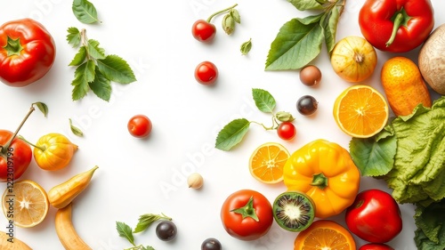 Organic Food Illustrations - Fresh Produce Art