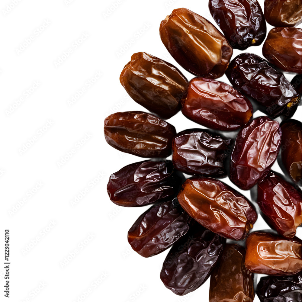 Close-Up of Luscious, Glossy Dates Close-Up of Luscious, Glossy Dates