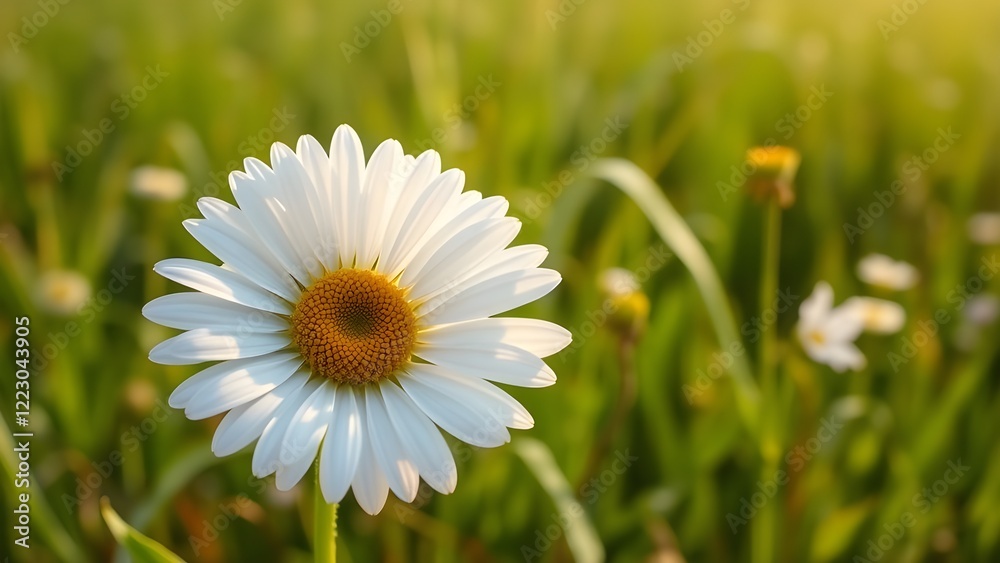 Obraz premium daisy in the grass
