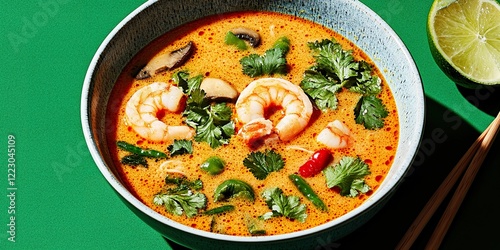 Tom Yum Goong: Vibrant bowl...