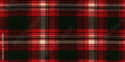 Red and Black Plaid Pattern...