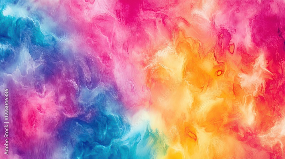 A psychedelic tie-dye pattern that produces an abstract background for text or design with vivid colors and whirling patterns A psychedelic tie-dye pattern that produces an abstract background for text or design with vivid colors and whirling patterns