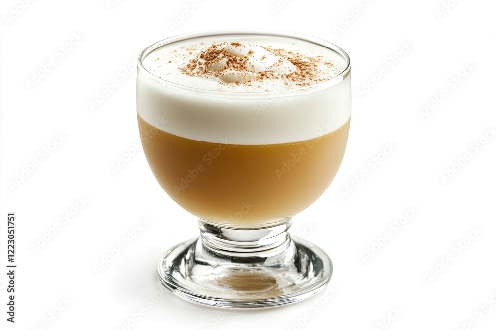 Amaretto sour isolated on white background Amaretto sour isolated on white background