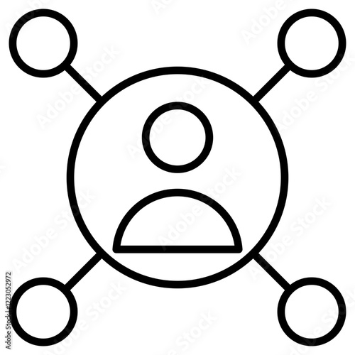 distributor vector icon