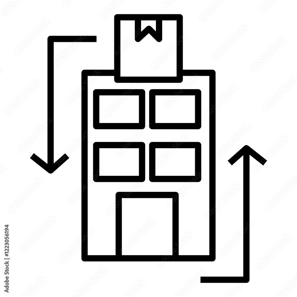trading company vector icon trading company vector icon
