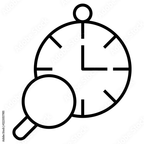 real time tracking  vector icon