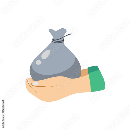 Charity vector icons. Perfect for Ramadan presentations, advertising, and Islamic social media content.