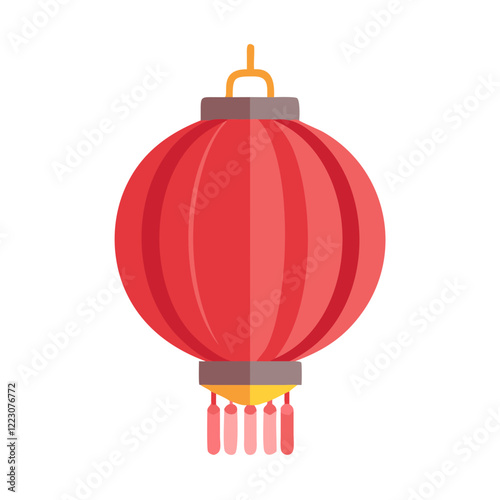 red christmas lantern