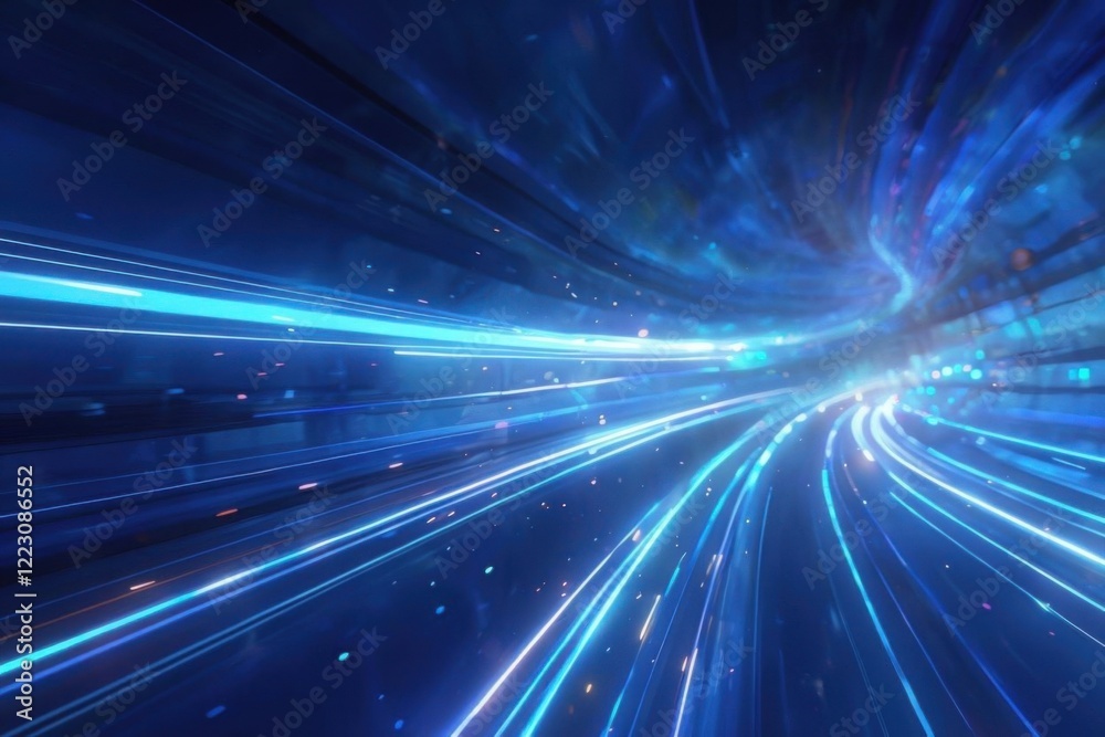 Dynamic Digital Artwork Of Glowing Neon Light Trails,abstract light speed wallpaper background ,representing speed and motion. Dynamic Digital Artwork Of Glowing Neon Light Trails,abstract light speed wallpaper background ,representing speed and motion.