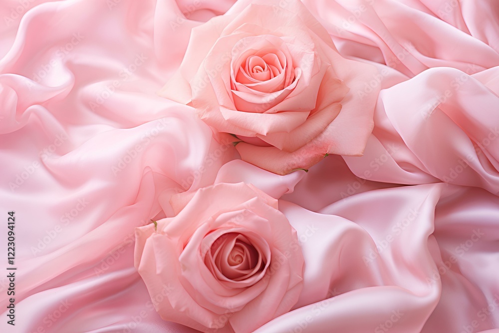Delicate roses bloom gracefully against a soft pink background, creating a romantic and elegant texture. This charming floral design brings warmth and beauty, perfect for various creative projects. Delicate roses bloom gracefully against a soft pink background, creating a romantic and elegant texture. This charming floral design brings warmth and beauty, perfect for various creative projects.
