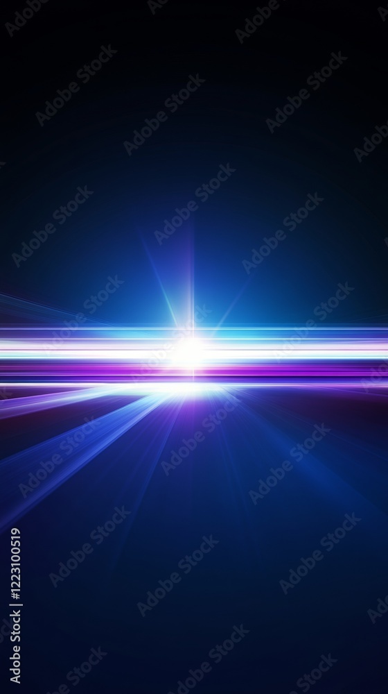 Fototapeta premium glowing purple light with copy space vertically 9:16