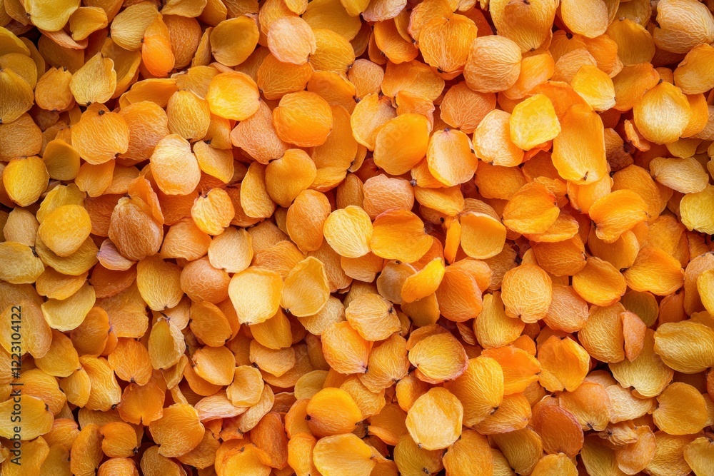 Close up of vibrant orange flower petals creating a textured background, perfect for designs related to nature, beauty, and seasonal themes Close up of vibrant orange flower petals creating a textured background, perfect for designs related to nature, beauty, and seasonal themes