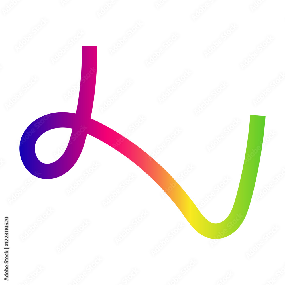 abstract gradient colorful rainbow wavy line abstract gradient colorful rainbow wavy line
